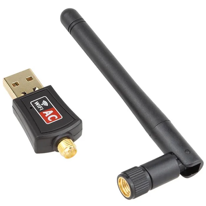 802.11B/G/N/AC Двухдиапазонный 600 Мбит/с RTL8811CU беспроводной USB WiFi адаптер dongle с 2 4G и 5 8G