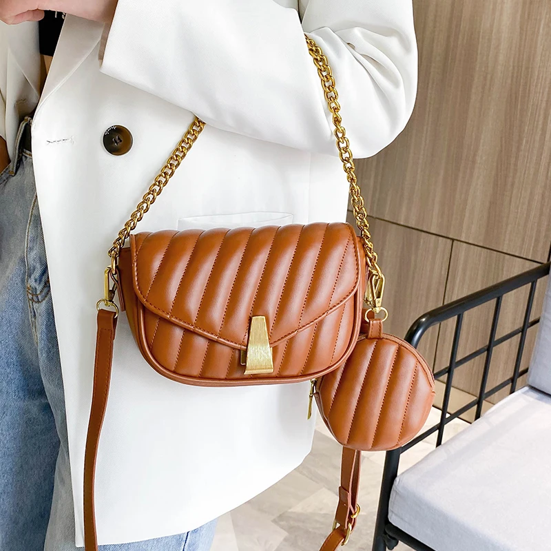 

2 сумки, квадратная сумка через плечо с вышивкой, новинка 2021, Высококачественная женская дизайнерская сумка из искусственной кожи, сумка-мес...