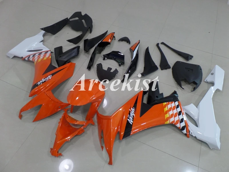 

New ABS Motorcycle Whole Fairings kit Fit for Kawasaki Ninja ZX-10R 2008 2009 2010 08 09 10 Bodywork set orange