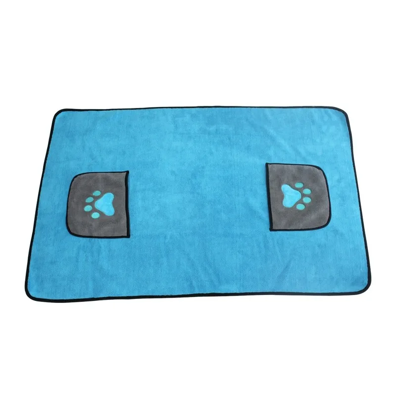 Впитывающее полотенце для милой собаки мягкое банное из микрофибры 800 г домашних
