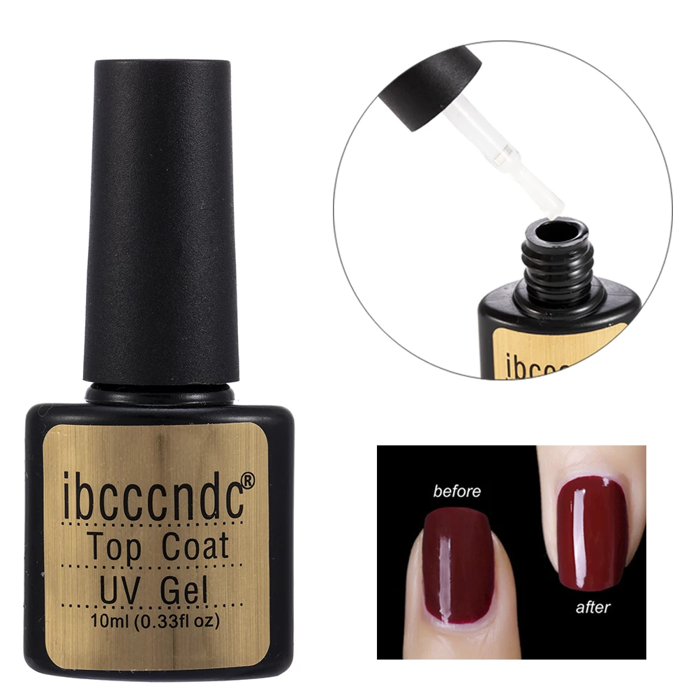 Топовое покрытие для ногтей УФ гель праймер долговечный отмачиваемый Маникюр