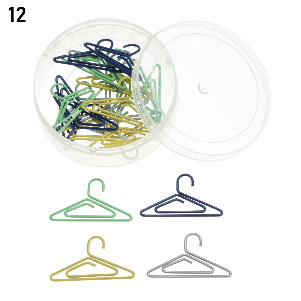 Металлические зажимы для бумаги в виде милых животных 20 шт. металлические