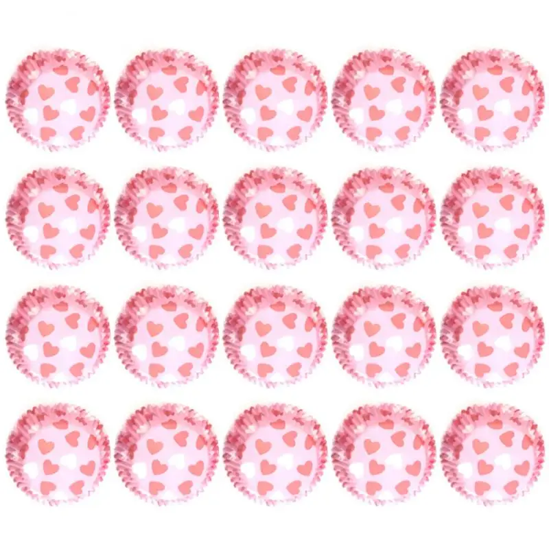 100 шт./компл. красочная бумажная коробка для торта капкейков маслостойкая Нижняя