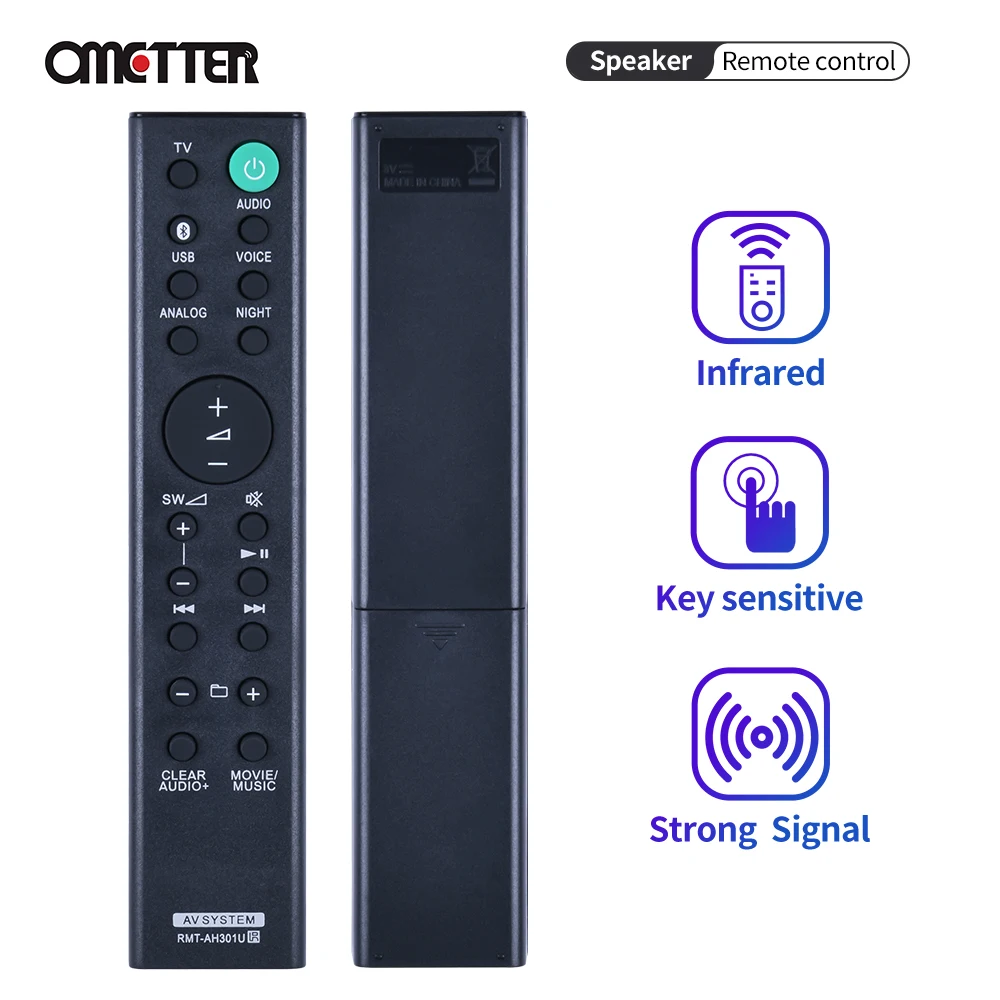 

NEW remote control RMT-AH301U for sony HT-MT300 HT-MT301 soundbar system