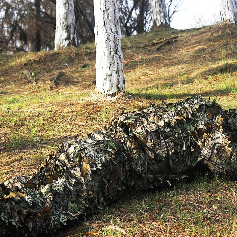 Охотничий костюм Ghillie камуфляжный с 3D бионический камуфляж листьями джунглями