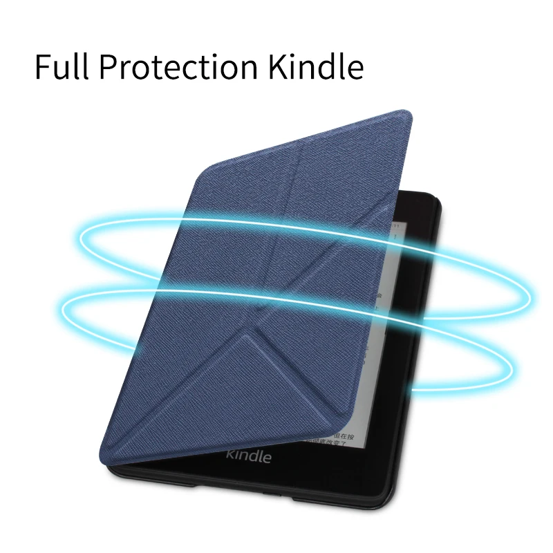 Магнитная крышка для всех новых Kindle 2019 года, модель 10-го поколения 2018 года Paperwhite 4 3 2 1 2013 2015 5-го 6-го 7-го поколения Funda on.