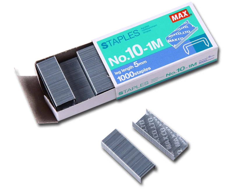 Japan NO.10-1M Staples No. 10 Staples Staples Small Stapler Nail 1000 Height 5mm Width 8.4mm