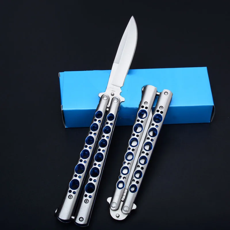 Модный Складной Карманный Походный нож без края для тренировок на открытом