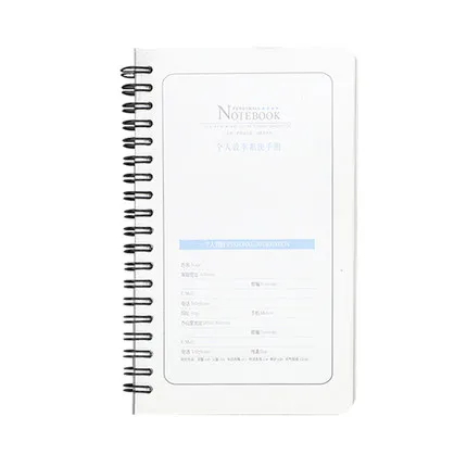 Refillable Book Школьный офисный многоразовый планировщик блокноты и журналы карманные свободные лист дня для планирования расписания креативные повседневные мемос - Цвет: Refillable Book