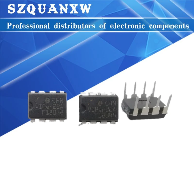 

5PCS VIPer22A DIP8 VIPer22 DIP 22A DIP-8 new and original IC