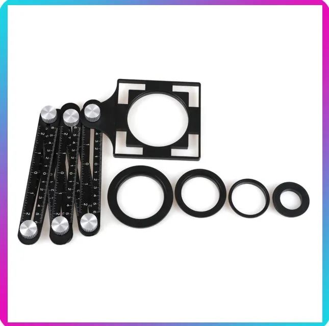 6 складных линейки алюминиевая плитка из сплава открывающийся локатор грязевая