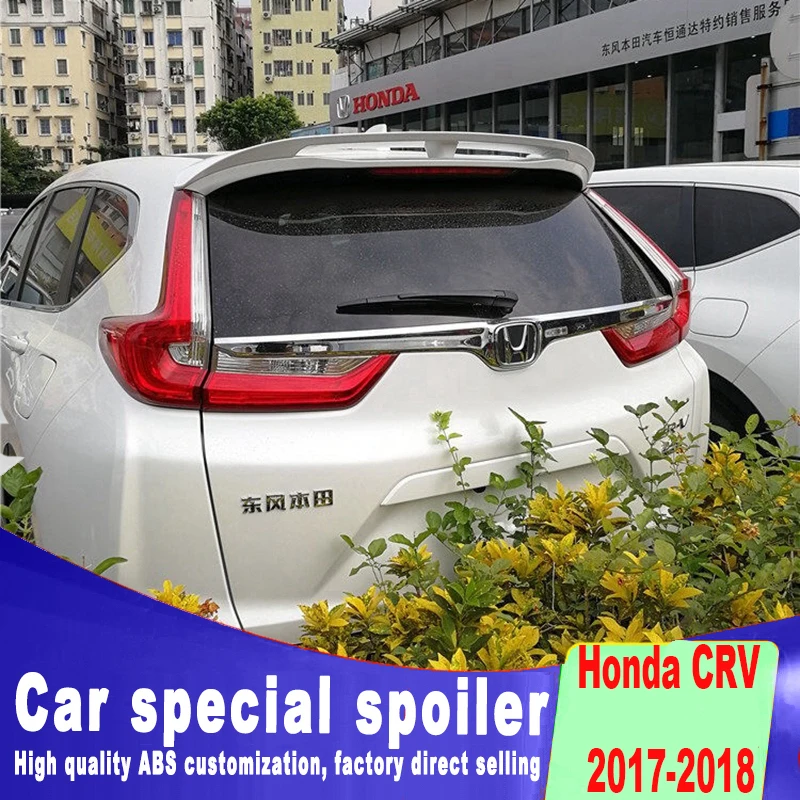 Новый стиль 2017 2018 год для honda CRV спойлер нового дизайна на заднее окно крышу