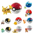 TAKARA TOMY 7 см Строительный набор Go коллекционная игрушка большой шар оригинальная Аниме Фигурка покебола мальчика подарок на день рождения