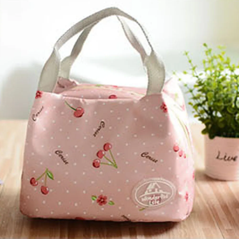 Портативная сумка для обеда пикника изолированная кулер органайзер на молнии