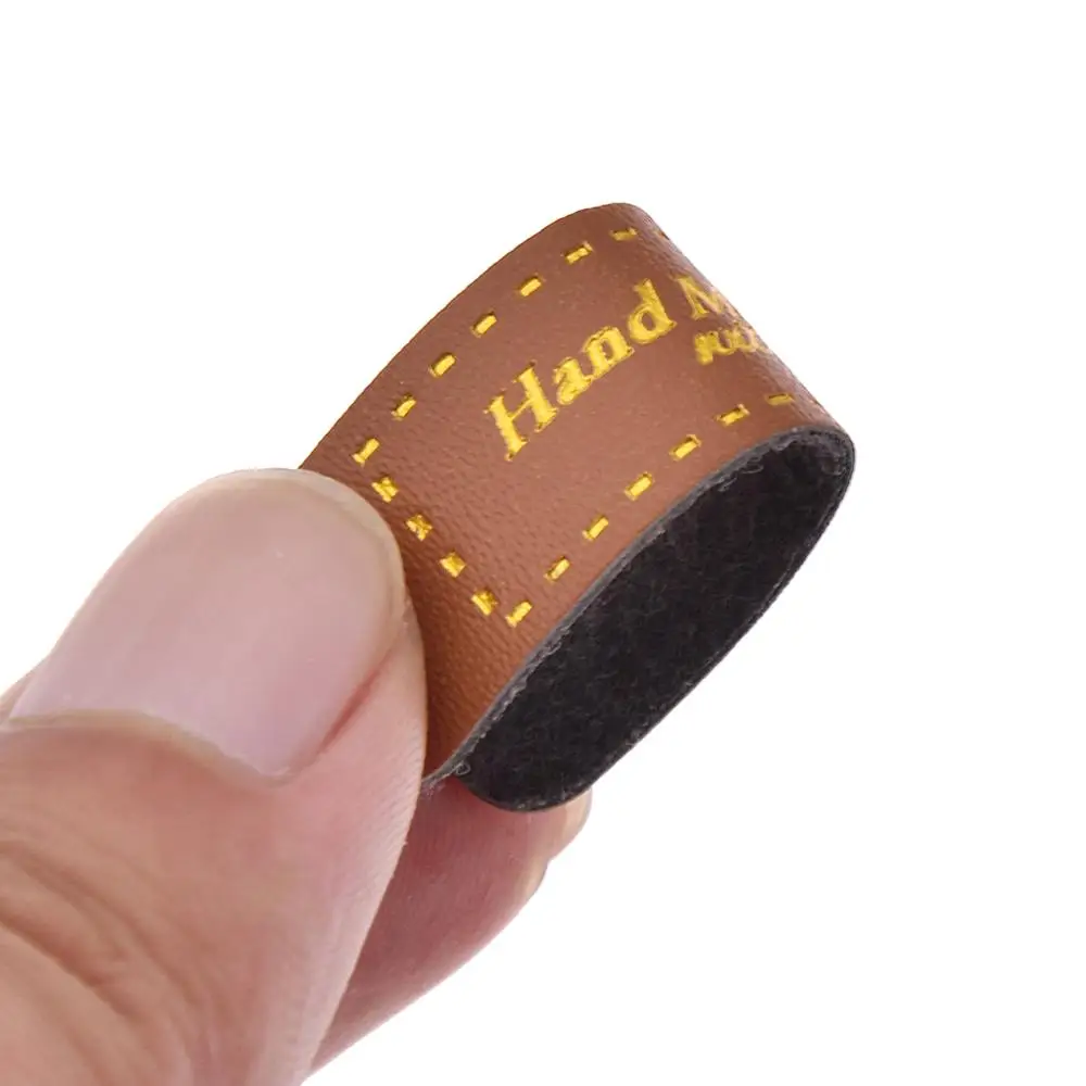 Кожаные этикетки ручной работы с любовью аксессуары для шитья сделай сам сумок