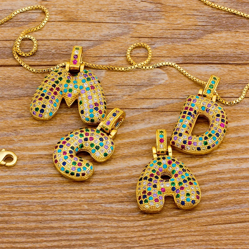 Женское Ожерелье AIBEF с подвеской в виде букв 26 дюймов | Украшения и аксессуары