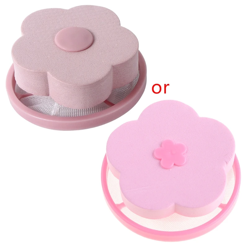 

2pcs Hair Removal Catcher Filter Collector Bag Dust Cleaning Ball Washing Machine Laundry Pouch Lint Device