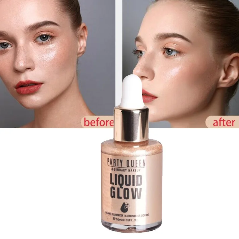 10 мл Хайлайтер для лица Контур Макияж мерцающий праймер Осветляющий