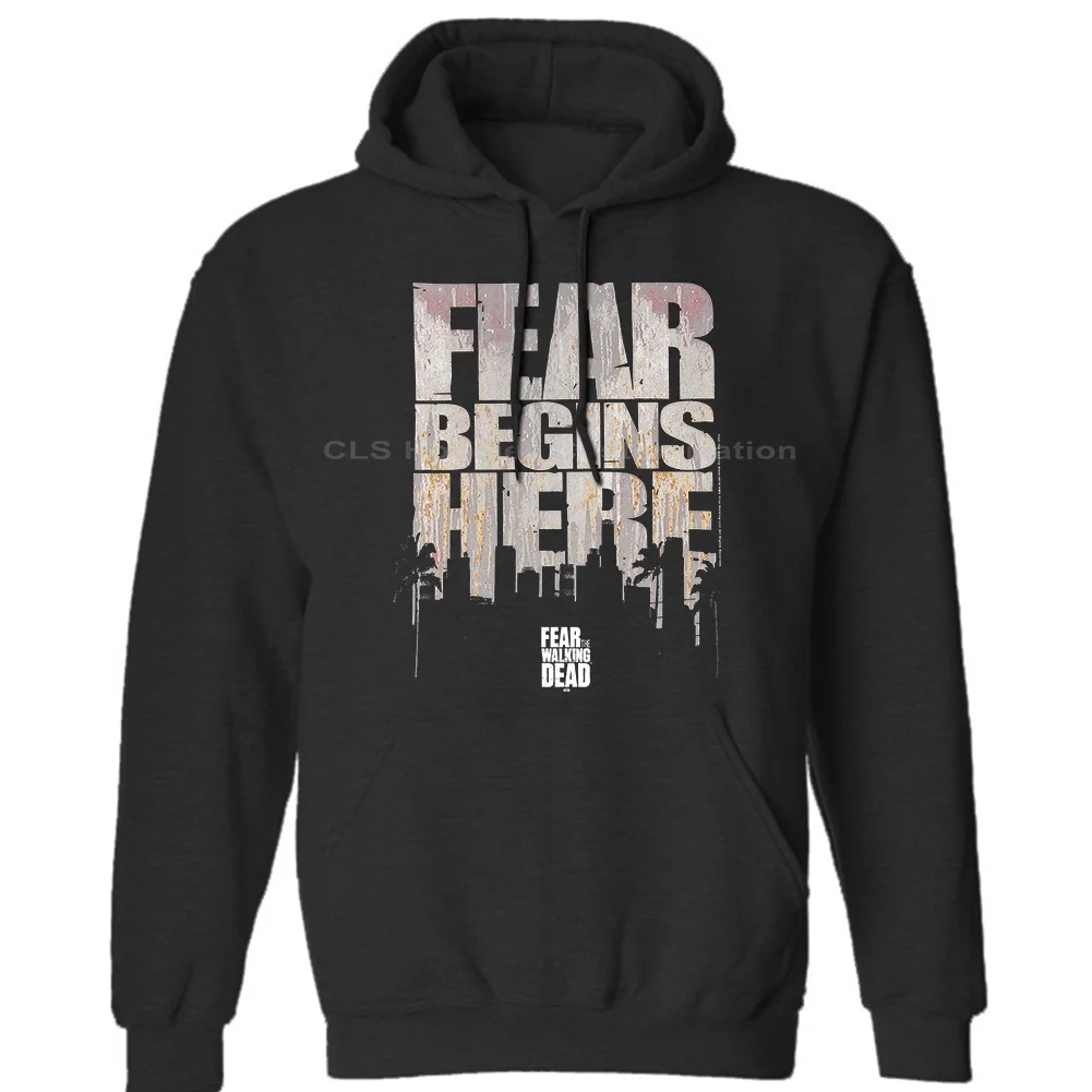 Официальный Логотип Fear The Walking Dead/Fear начинается здесь мужские унисекс (женские)