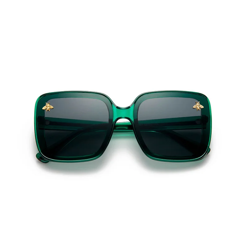 

Square Little Fashion Big Box Retro Designer Luxury Sunglasses Shades Oculos