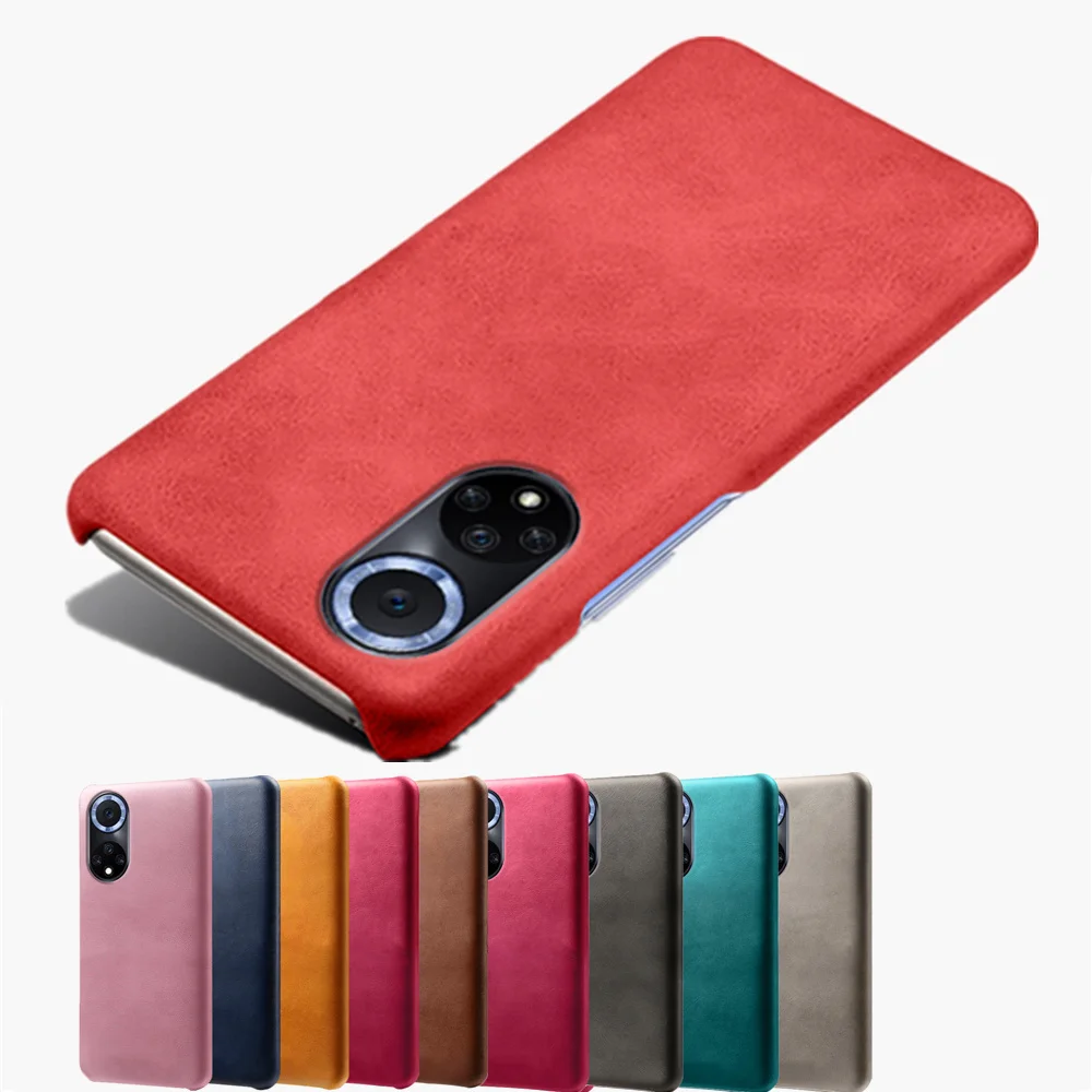 

Nova 9 For Huawei Nova 9 Case Luxury Vegan PU Leather Cover For Huawei Nova 9 Pro Funda Wearable Slim Coque For Nova 9Pro Nova9