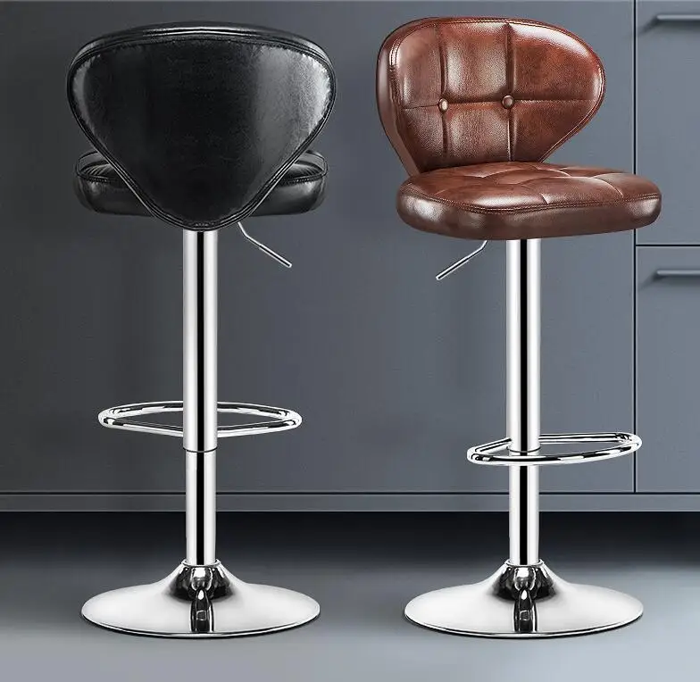 

Bar chair front desk bar chair lift high stool family bar stool modern simple bar chair back high stool