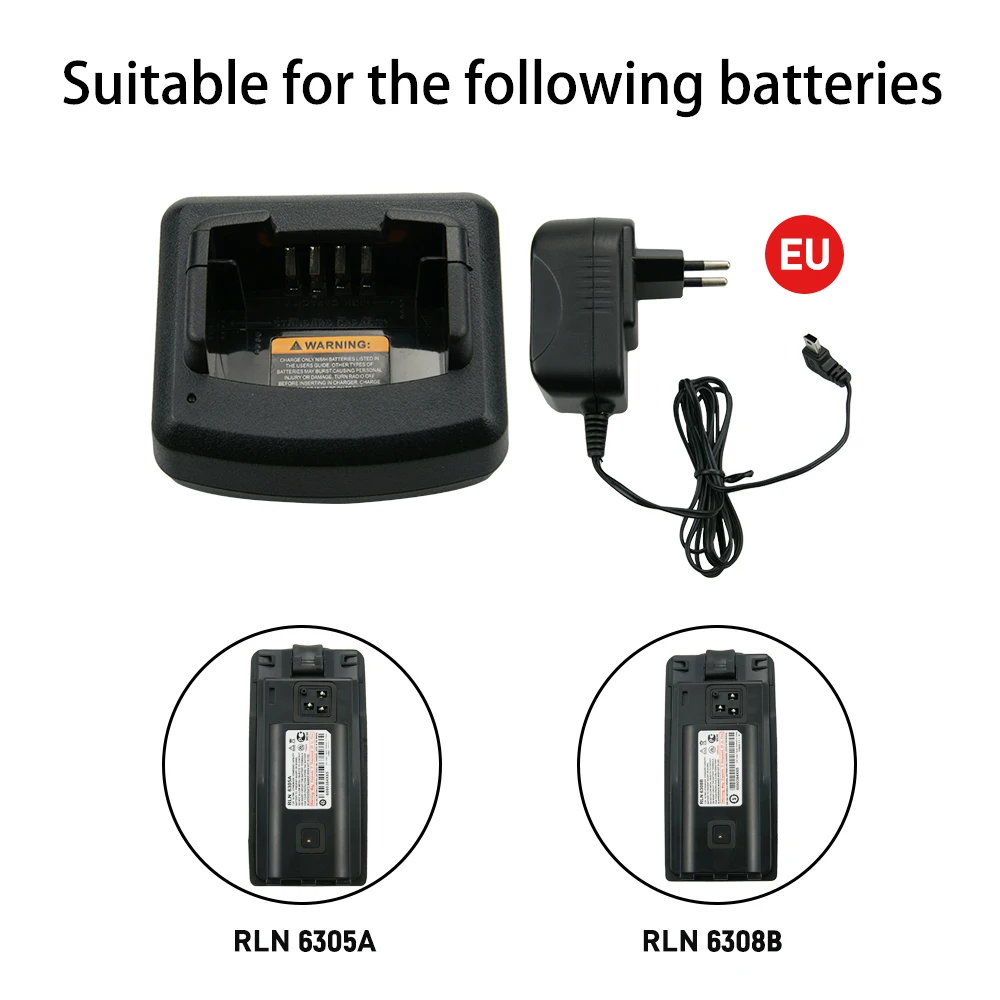 Cargador r&aacute;pido 10X, Compatible con Motorola RDU4100, RDU4103, RDU4160D, RDU4163D, RDV2020, RDV2080D, RDV5100-5