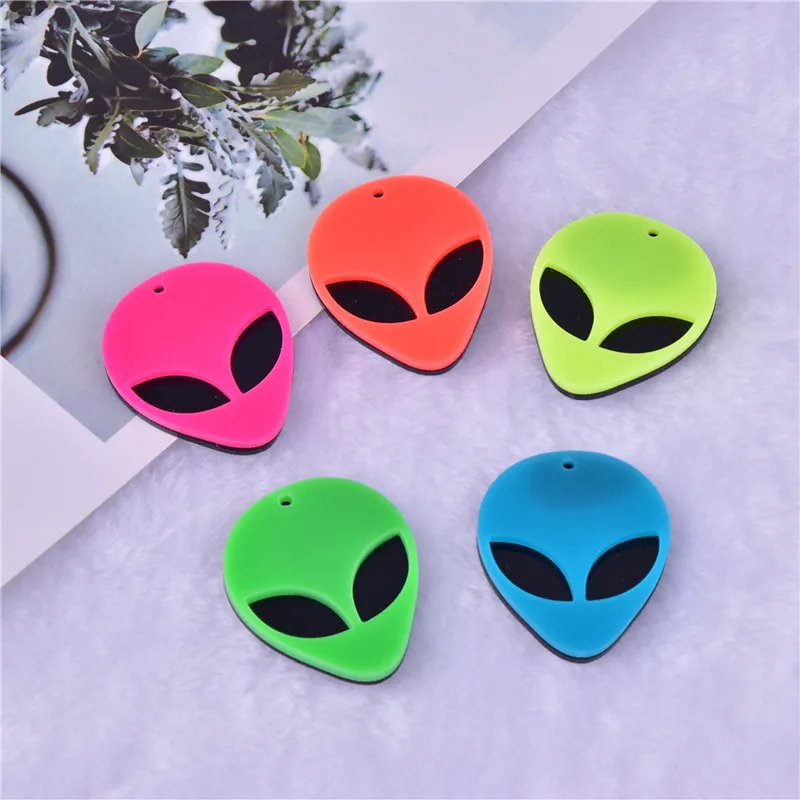 10 шт./упак. Alien акриловые подвески серьги браслет сделай сам изготовление