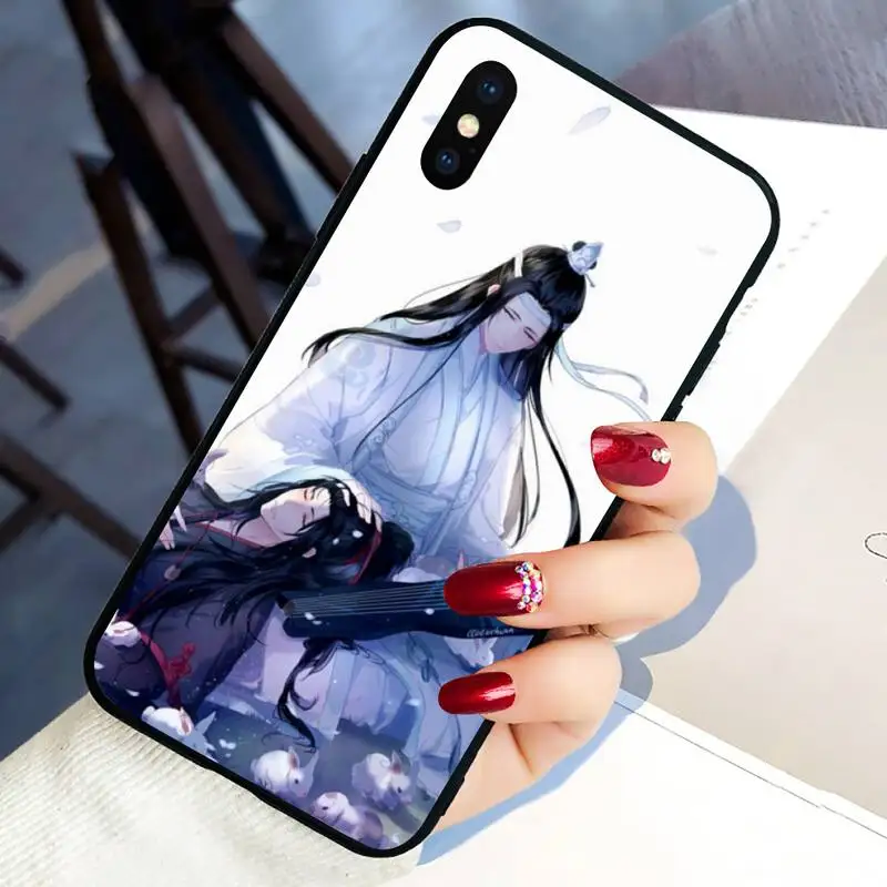 

mo dao zu shi anime Phone Case For Black-Iphone 5 5s se 6 6s 7 8 11 12 X Xs Xr Pro Plus Max Mini Cover