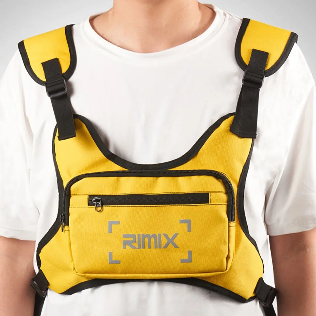 Светоотражающий Многофункциональный рюкзак RIMIX с несколькими карманами жилет