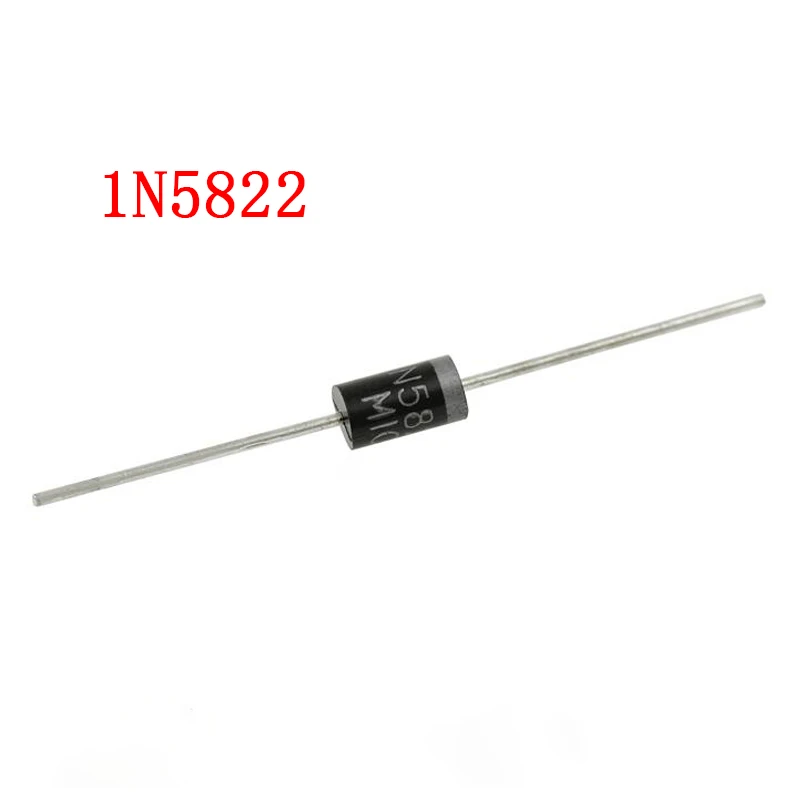 20 шт./лот 1N5822 DO 27 IN5822 диод Шоттки 3A 40V DIP оптовая продажа электронных|Диоды| |