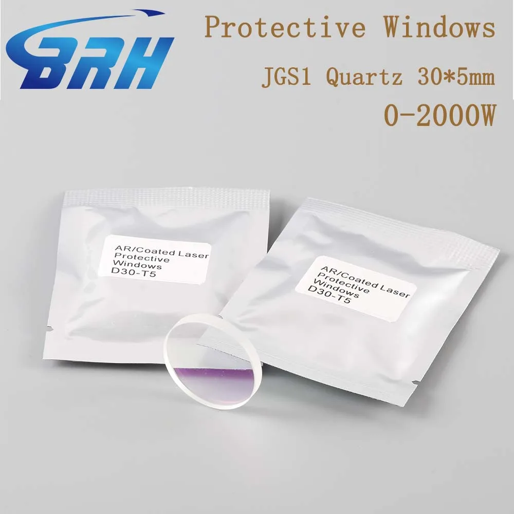 Стекла для защиты головки лазера BRH WSX/Precitec/защитные стекла 30*5 мм 2000 Вт|Линзы| |