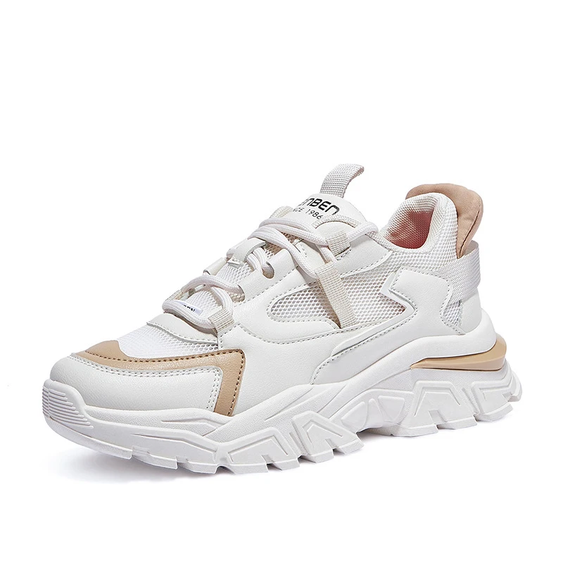 

Летняя женская спортивная обувь COZOK, уличная модная повседневная массивная спортивная обувь, дышащая женская спортивная обувь, Брендовая ж...