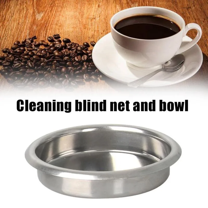 1 шт. Чистый фильтр для кофемашины металлический затемнения очистка потайная