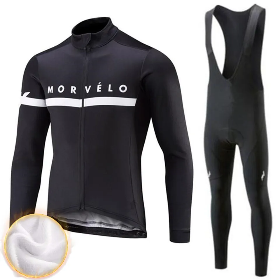 Fleece long sleeve Mavic Pro Team зимний длинный рукав Джерси костюм велосипедиста MTB Одежда форма Горячая шерсть кофта для велоспорта Ropa Ciclismo - Цвет: Fleece long sleeve