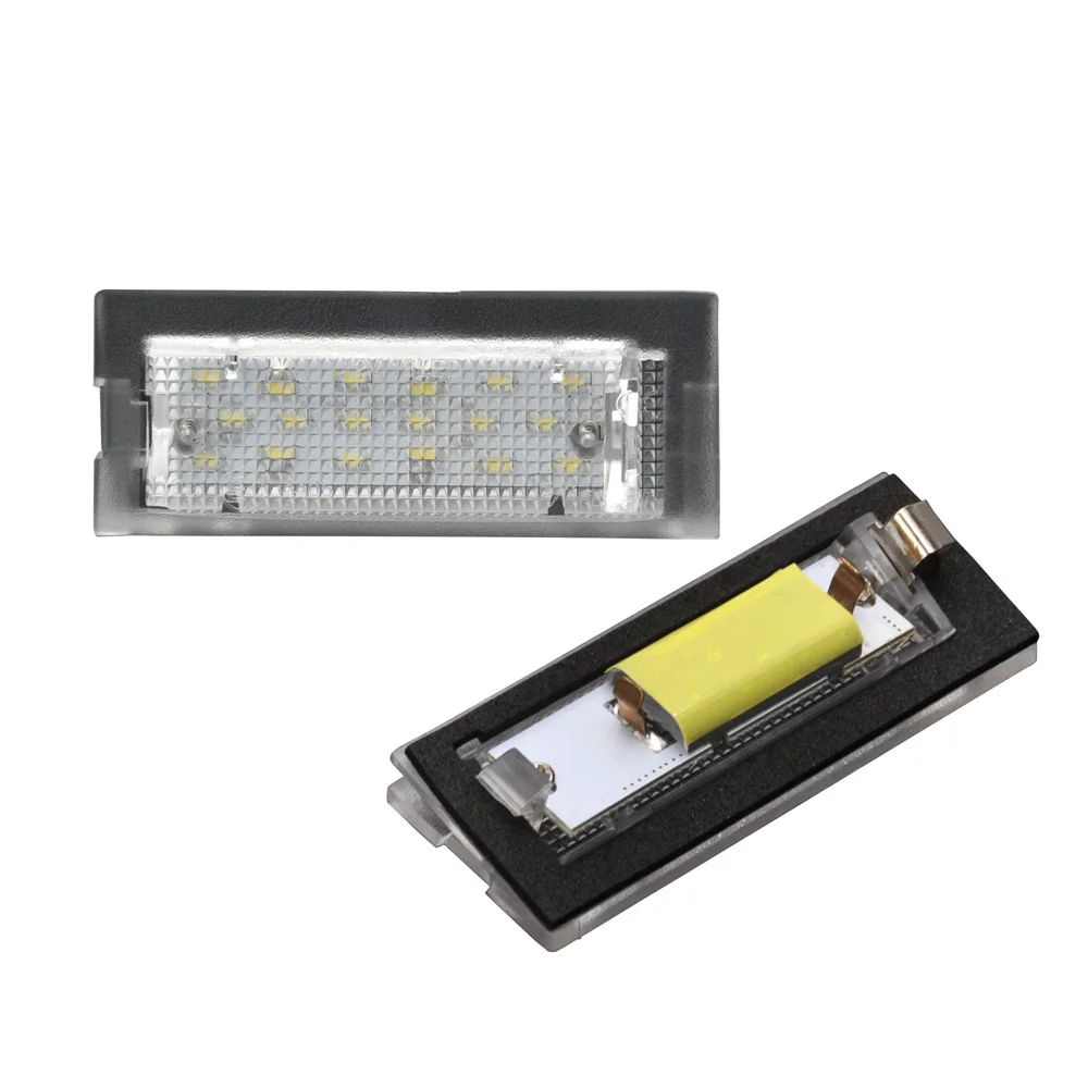 2 шт. светодиодный номерной знак светильник лампа для BMW 5 Series E39 двери универсал