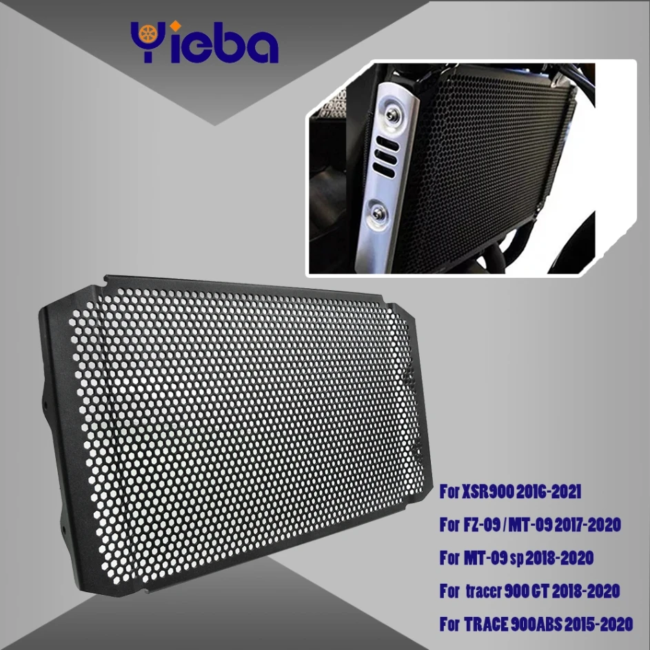 

For Yamaha tracer 900 GT 2018 2019 2020 TRACE900 ABS Motorcycle Radiator Guard Grille Cover Cooler Protector 2021 MT09 XSR900