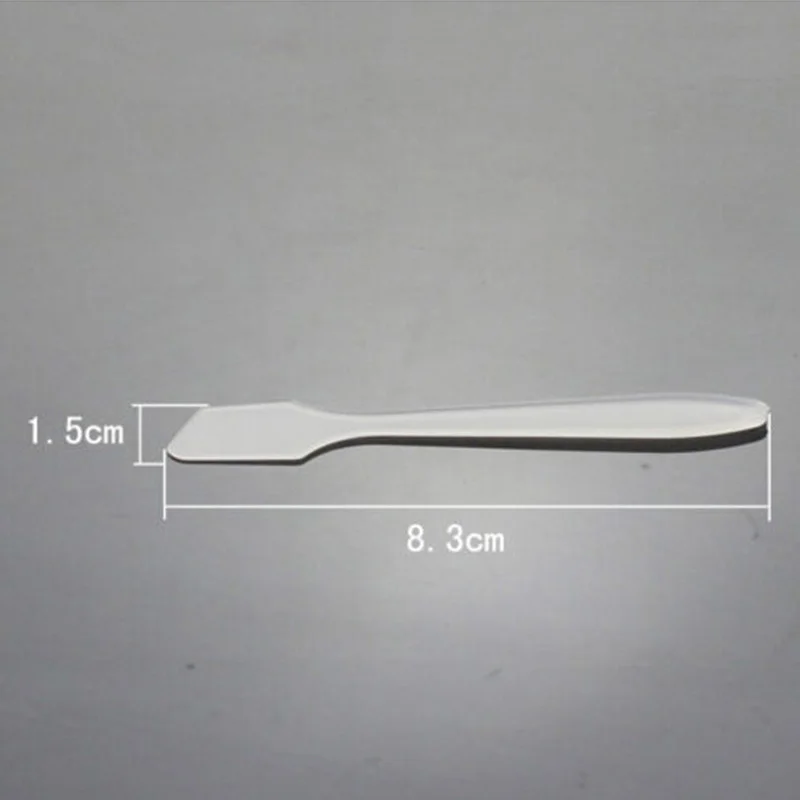Прозрачная пластиковая Косметическая лопатка Маска ложка маска для лица палочка