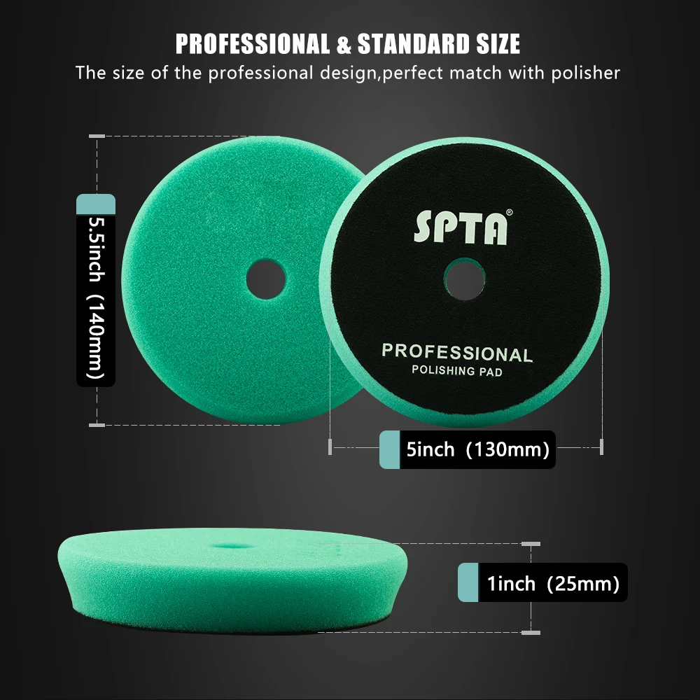 (Оптовая Продажа) SPTA 3 &quot(80 мм)/5&quot(125 мм)/6 &quot(150 мм) автомобильные полировальные