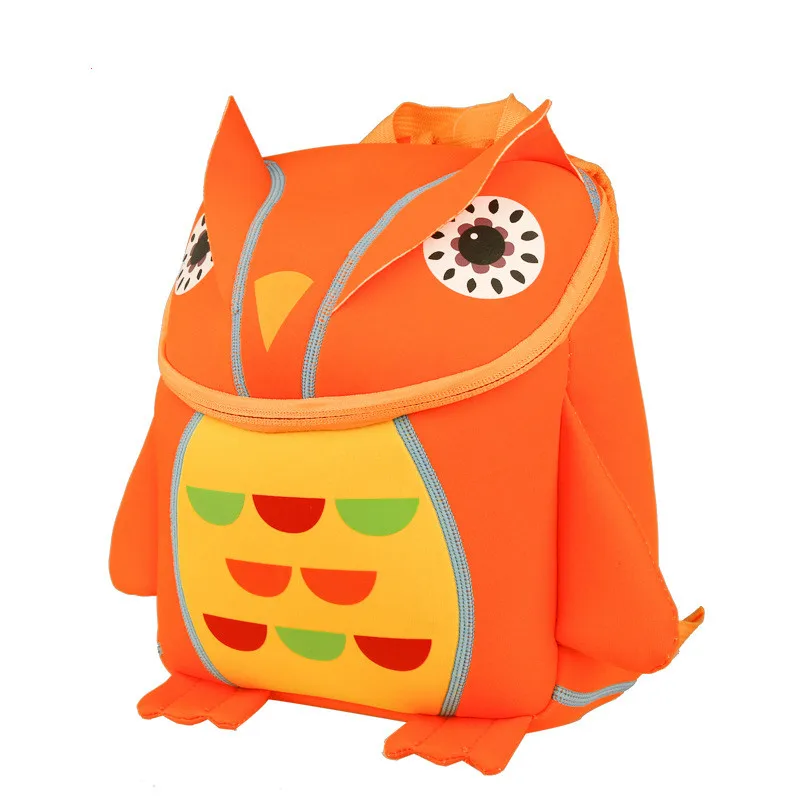 Неопреновый рюкзак для девочек и мальчиков, детские школьные портфели с 3D рисунком животных и героев мультфильмов, симпатичные детские сад...