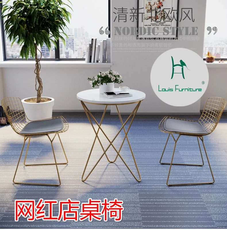 

Net Black Milk Tea Dessert Shop, Table, Chair, Small Round Table, Coffee Shop, Leisure Marble