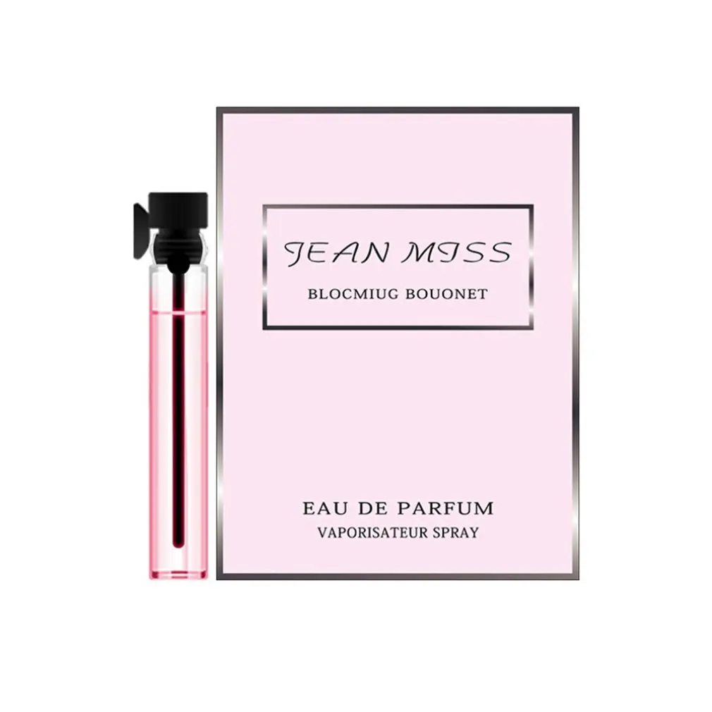 

1 Pcs 2Ml Perfume Small Gift Fresh Jasmine Rose Test Tube Refill Fragrance Anytime Anywhere Mini-Portable