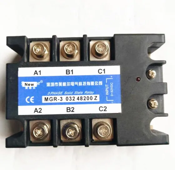 

mager Three-phase solid state relay DC control AC MRSSR-3 MGR-3 032 48200Z 200A