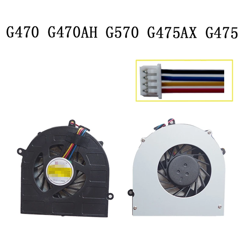 

New Laptop CPU Cooling Fan For Lenovo G470 G470AH G570 G475AX G475 Notebook Cooler Radiator