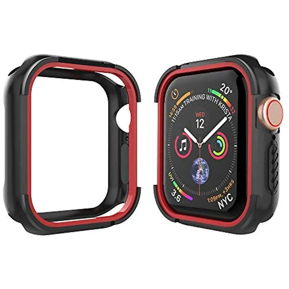 Чехол для часов Apple Watch 5/4/3/2/1 40 мм 44 Мягкий силиконовый чехол в стиле Ni ke iWatch Series 5 4 3