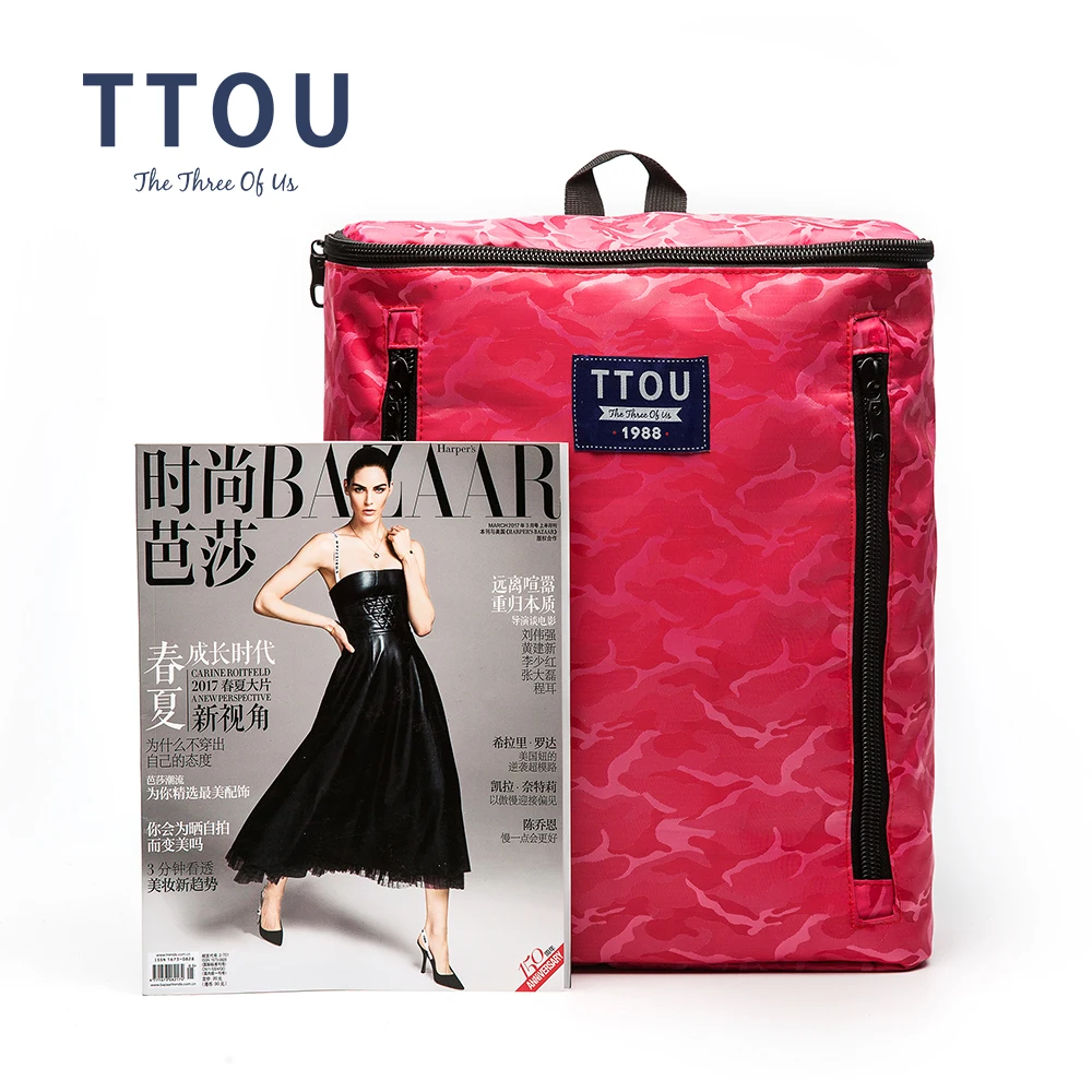 Камуфляжный рюкзак TTOU для девочек-подростков школьный ранец женщин