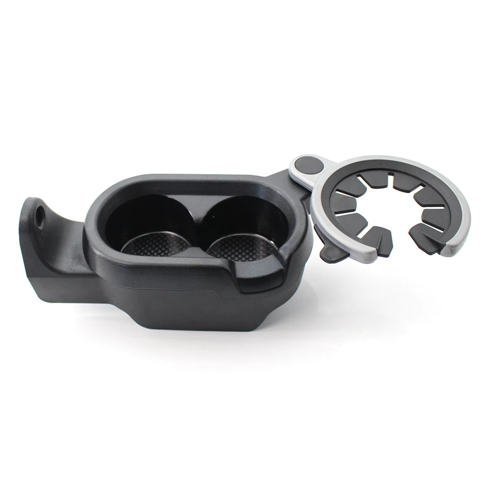 

Car Console Cup Holder Double Hole Cars Vehicle Front Center Console Storage Box Coin box Seat Organizer for Smart Fortwo