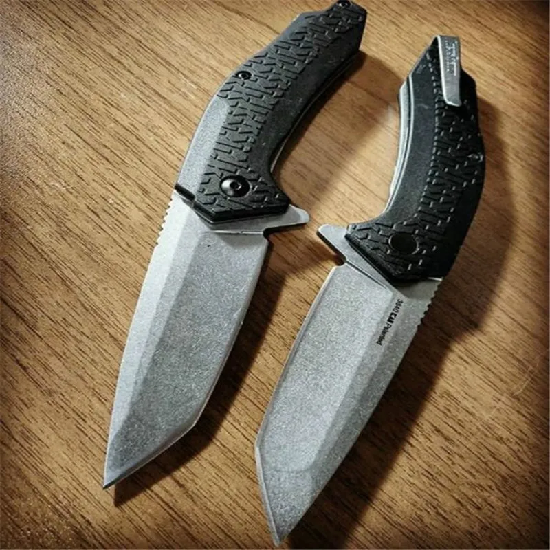 Складной карманный нож 8Cr13 ручка из стального стекла и нейлонового волокна