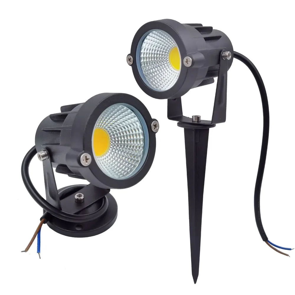 Бесплатная доставка садовый светодиодный светильник с шипами 3 Вт 5 7 9 уличный