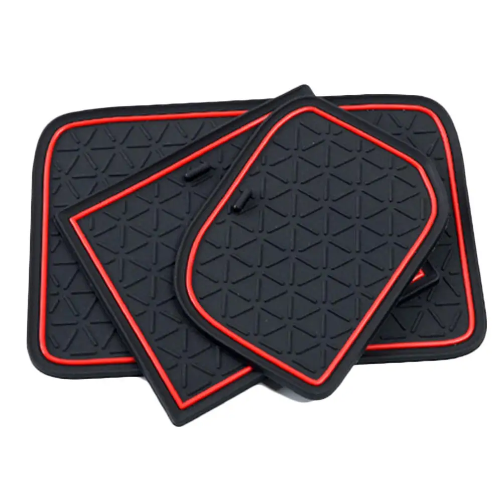 

Gate Slot Mat Door Center Console Cup Pad Anti Dust Liner For Toyota RAV4 2019 Door Slot